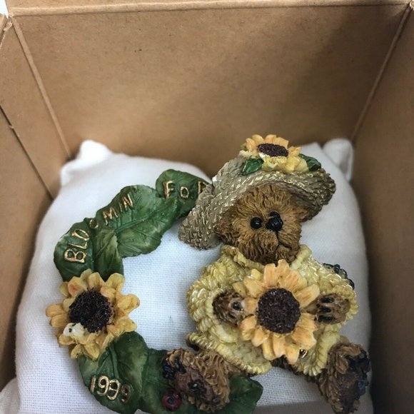 Bloomin For 1999 Boyds Bears Bearwear Vintage Pin - Picture 4 of 8